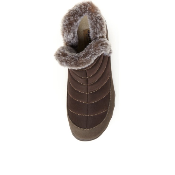 JAMBU Granite Faux Fur Lined Boot, Brown, New - Picture 4 of 5